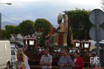 Procesión religiosa por las calles de El Ejido (Foto Francisco Javier Santana)